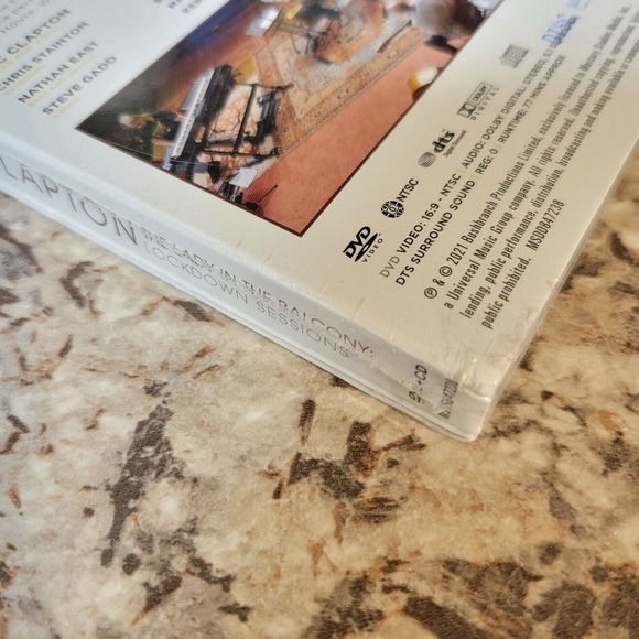 Eric Clapton The Lady In The Balcony Lockdown Sessions CD and DVD - Picture 5 of 5